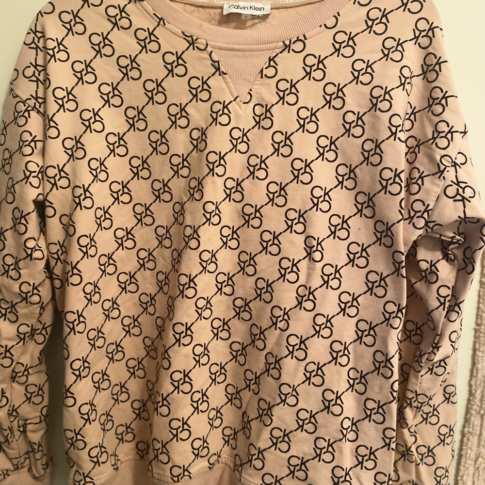 Calvin Klein Pink Logo Top